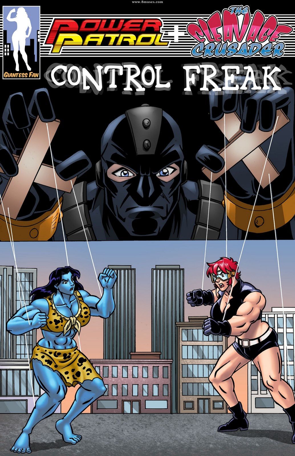 Power Patrol & The Cleavage Crusader (Control Freak) page 1