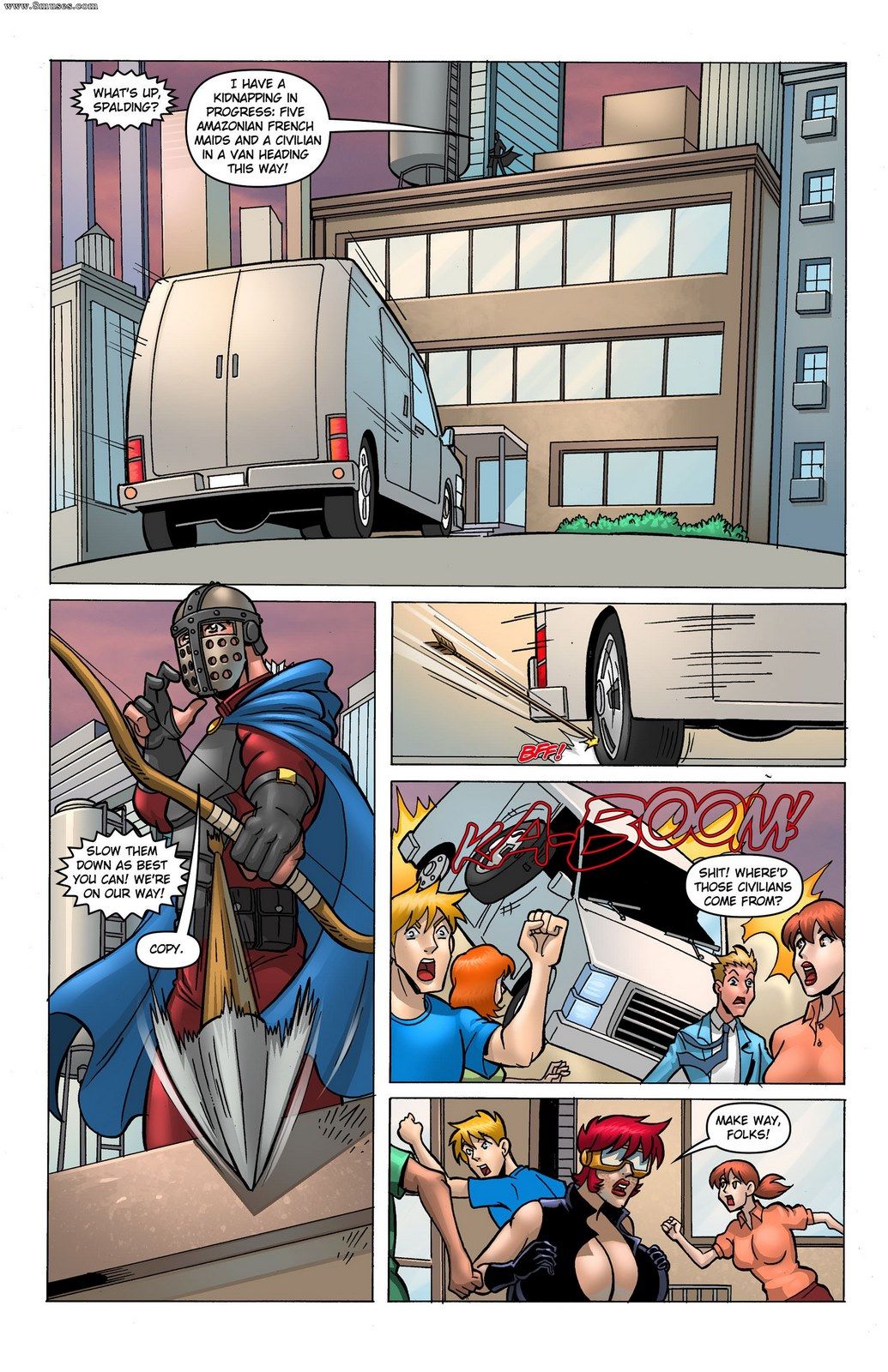 Power Patrol & The Cleavage Crusader (Control Freak) page 10