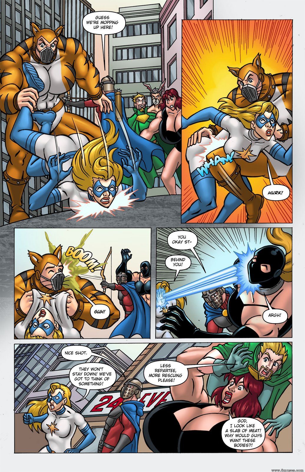 Power Patrol & The Cleavage Crusader (Control Freak) page 23