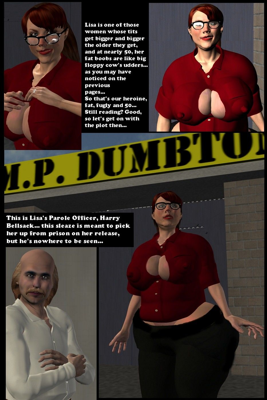 Lisas Big Prison Date 4 Milf3Dartist page 8