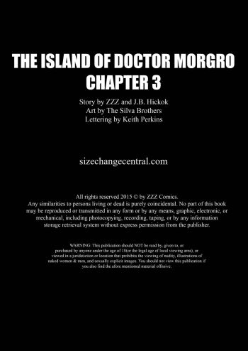 Island of Doctor Morgro Chapter 3 ZZZ cover