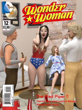Wonder Woman - The Pied Piper!! [DC comix] cover