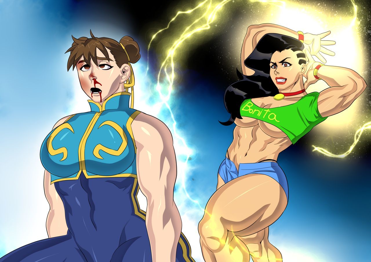 Laura Matsuda vs Chun-Li Alpha (Street Fighter V) page 14