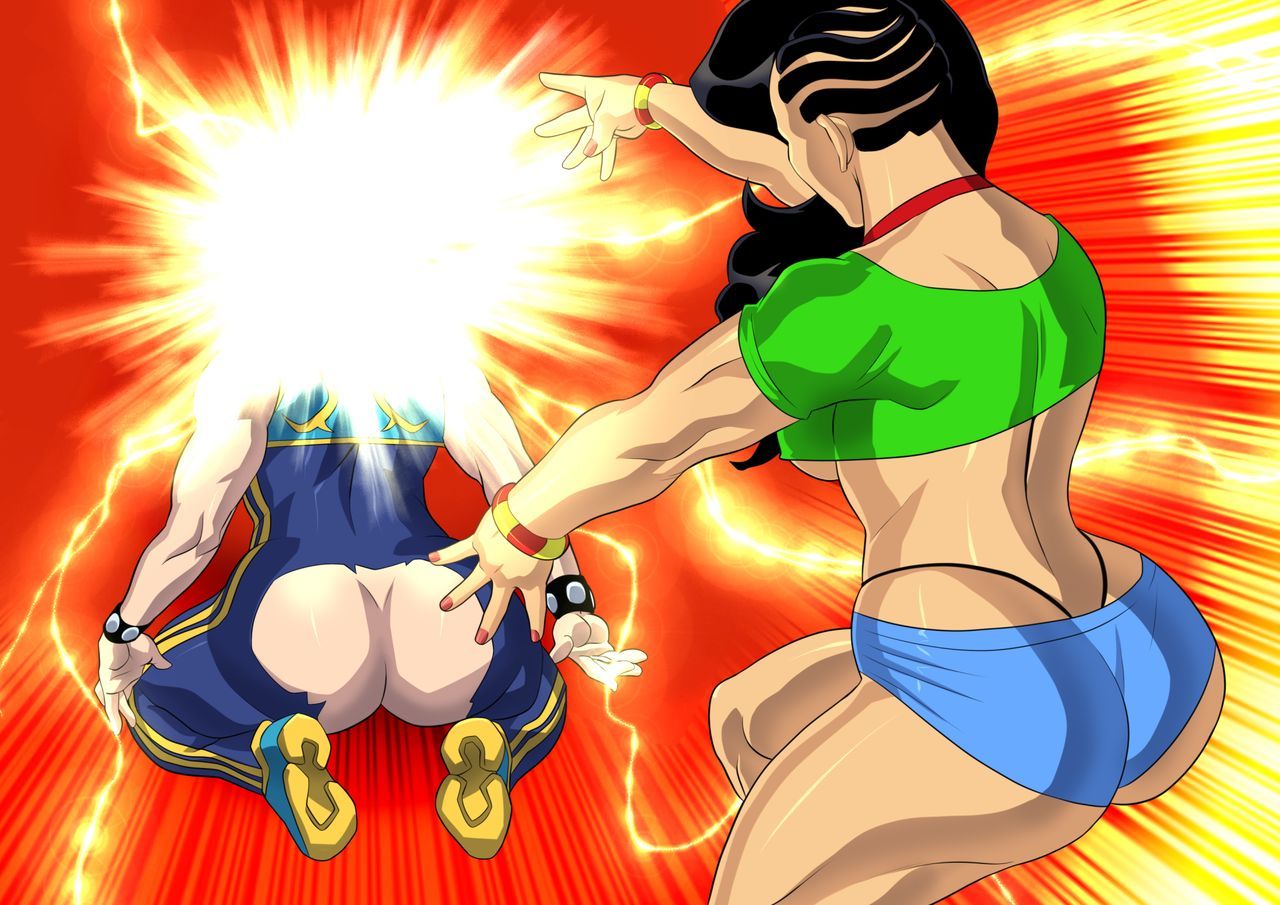Laura Matsuda vs Chun-Li Alpha (Street Fighter V) page 15