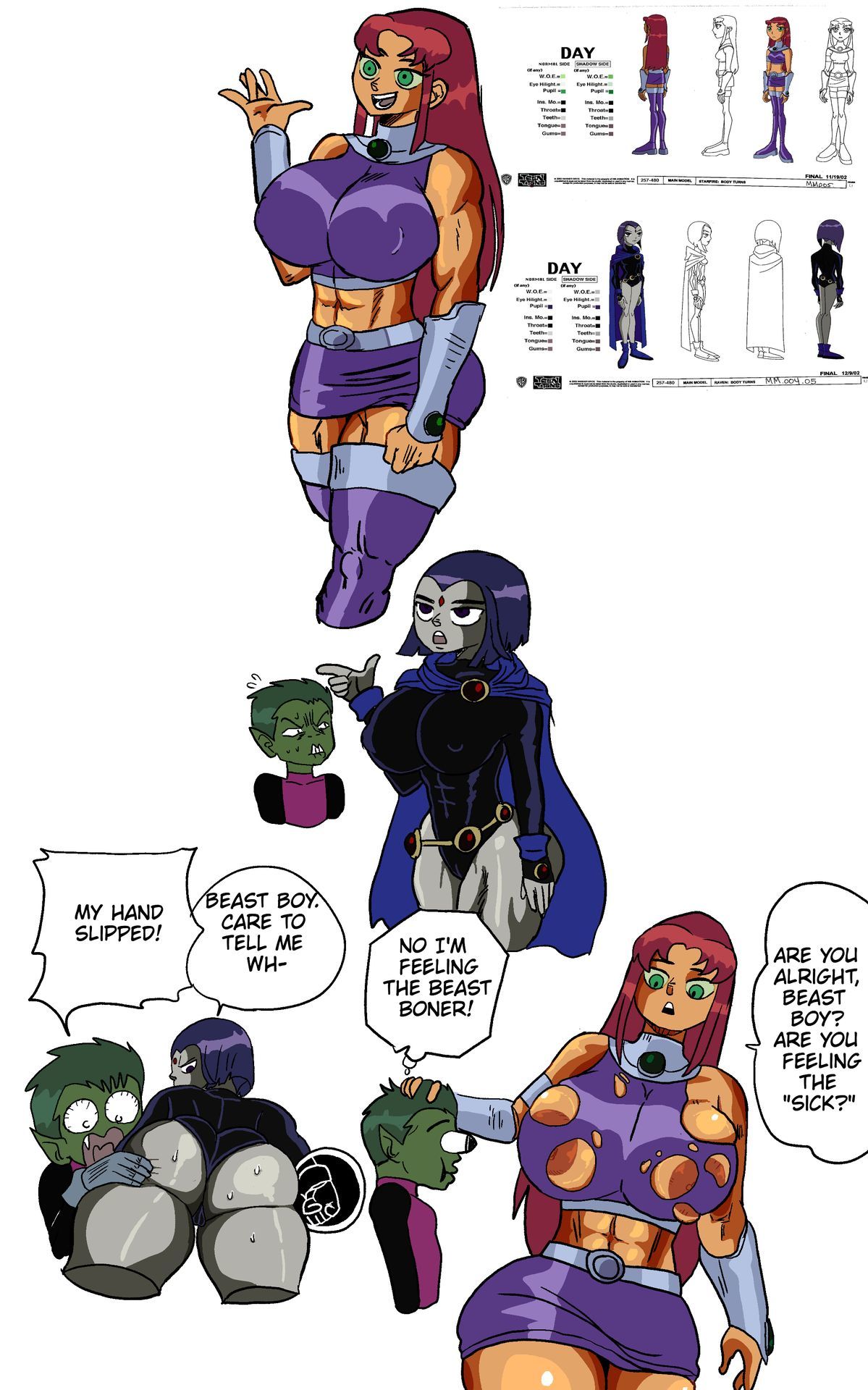 Teen Titans Relief by DoompyPomp page 2