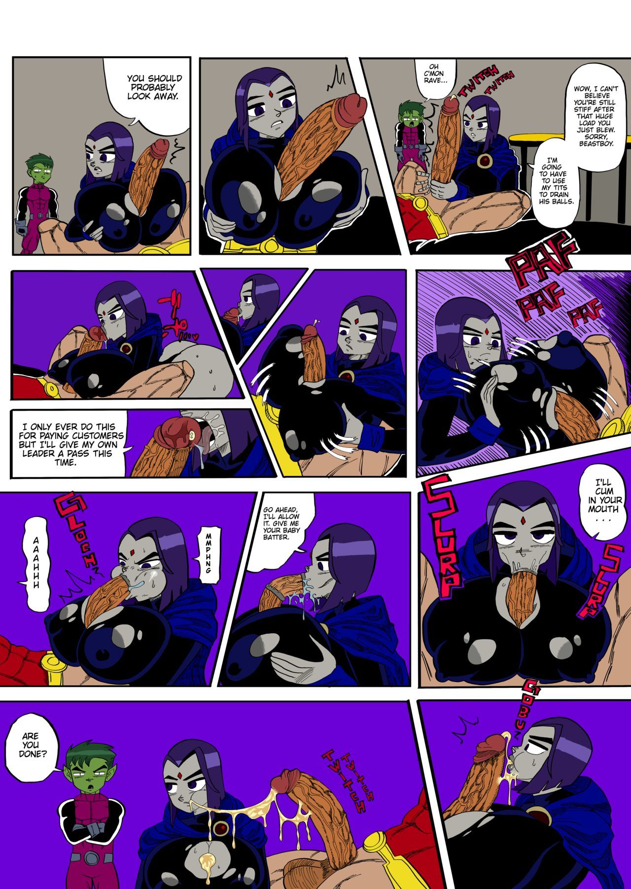 Teen Titans Relief by DoompyPomp page 5