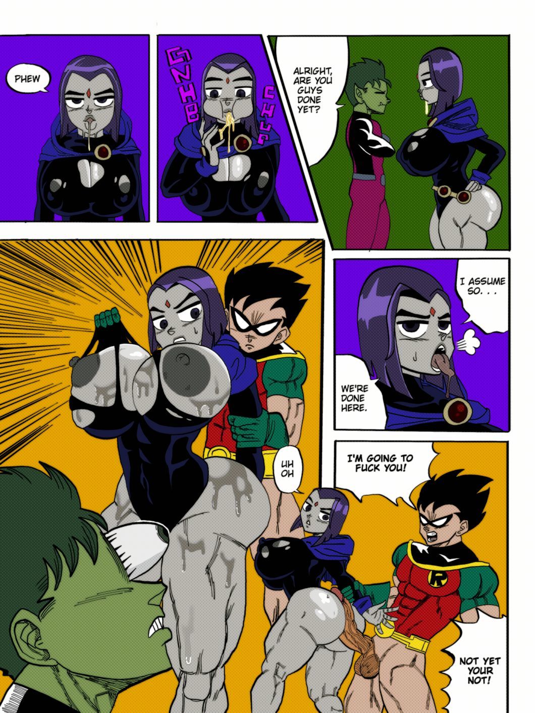 Teen Titans Relief by DoompyPomp page 6