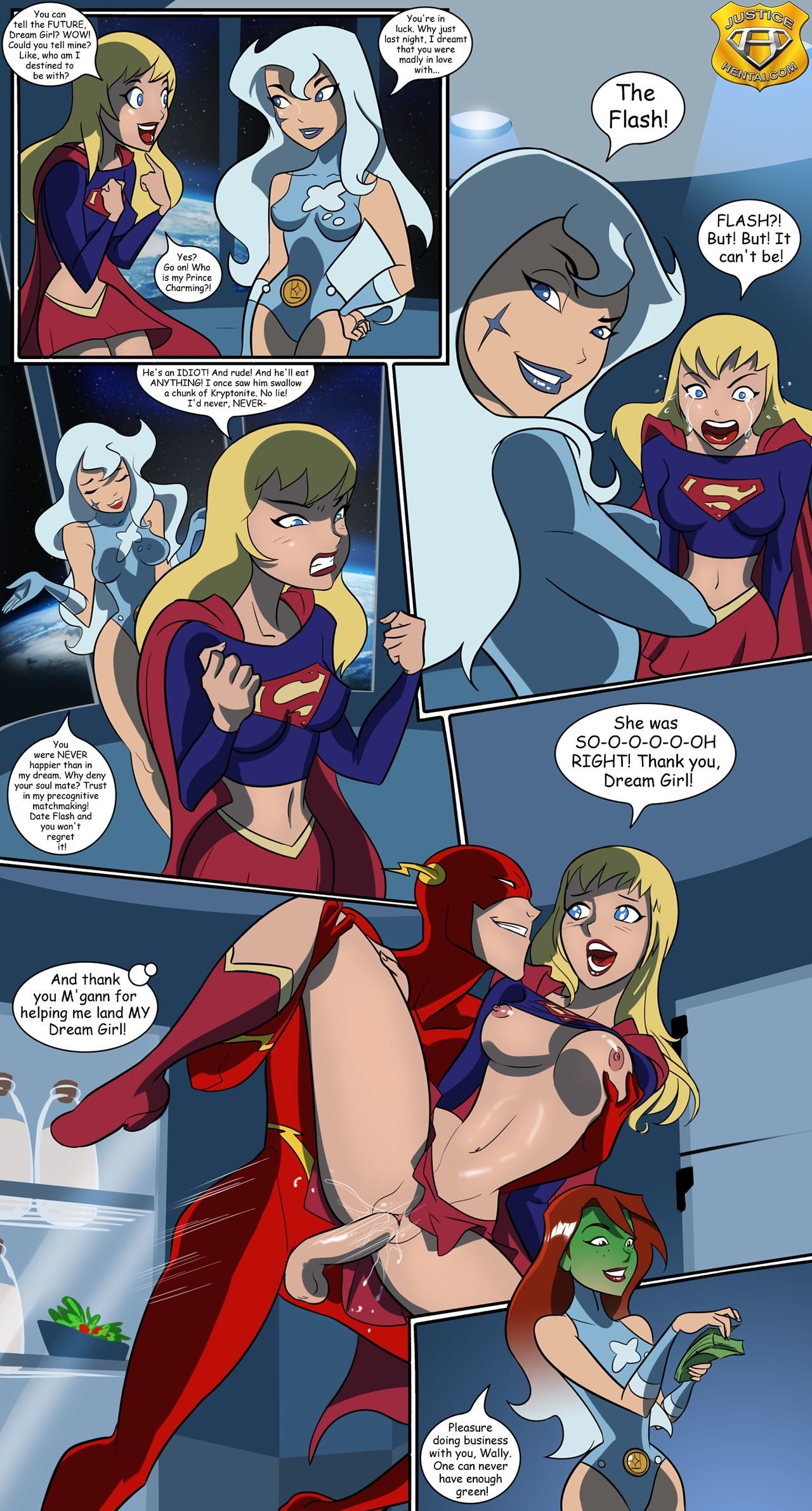 Justice Hentai Various Superheroines page 23