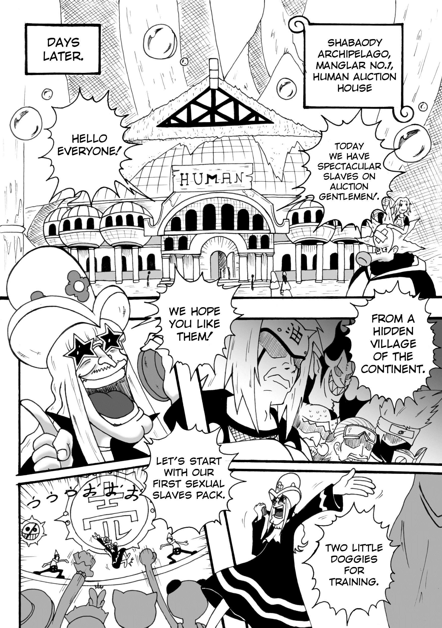 Pirates VS Ninjas (Naruto, One Piece) page 47