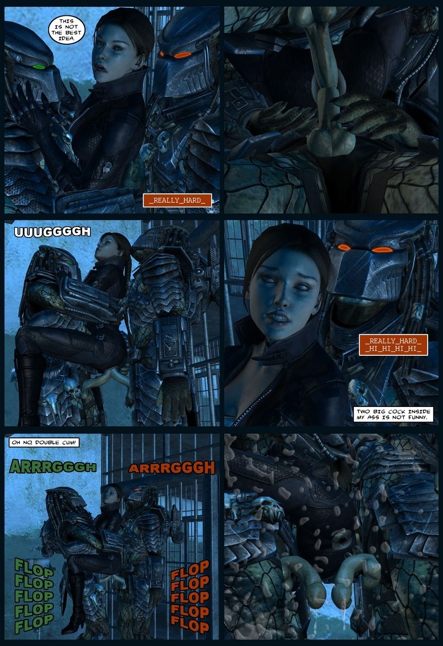 Lady & Cop vs Predator Part 2 LCTR page 43