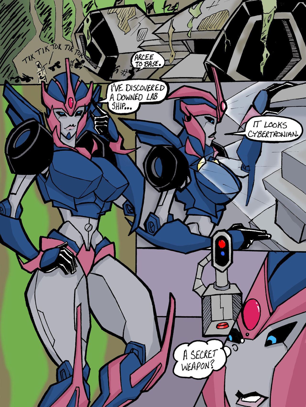 On Patrol Transformers (Biotrain) page 1