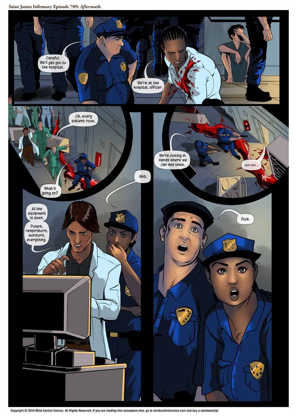 Saint James Infirmary Episode 701 page 9