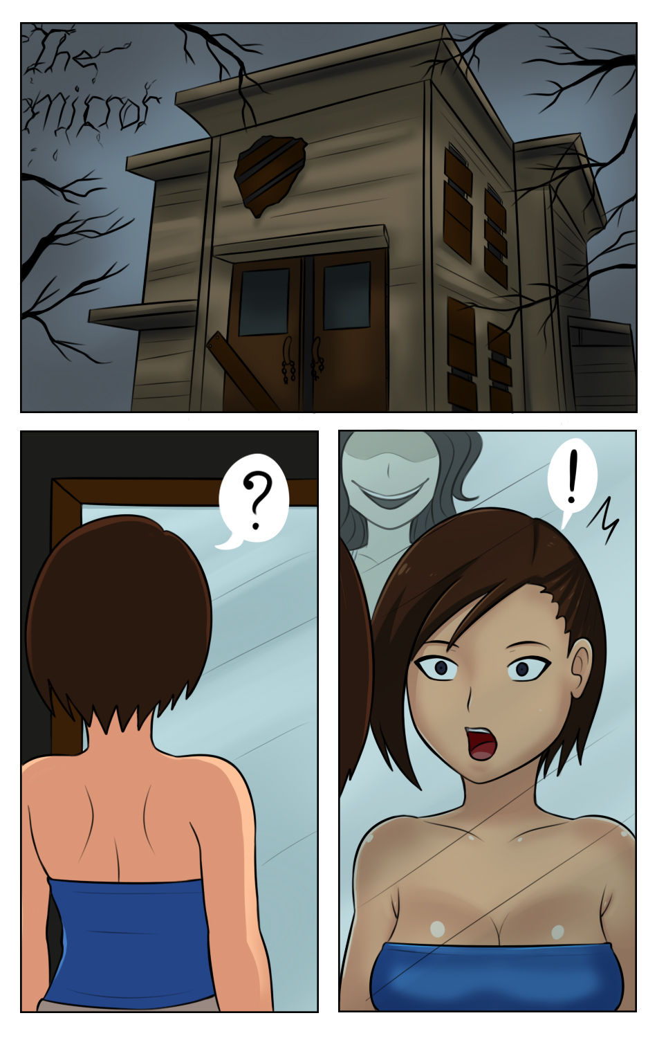 Jill Haunted House - Saberrung [Resident Evil] page 3