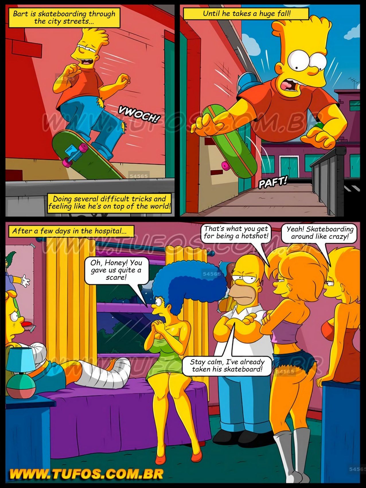 The Simpsons 11 Caring For the Injured Son (Tufos) page 2