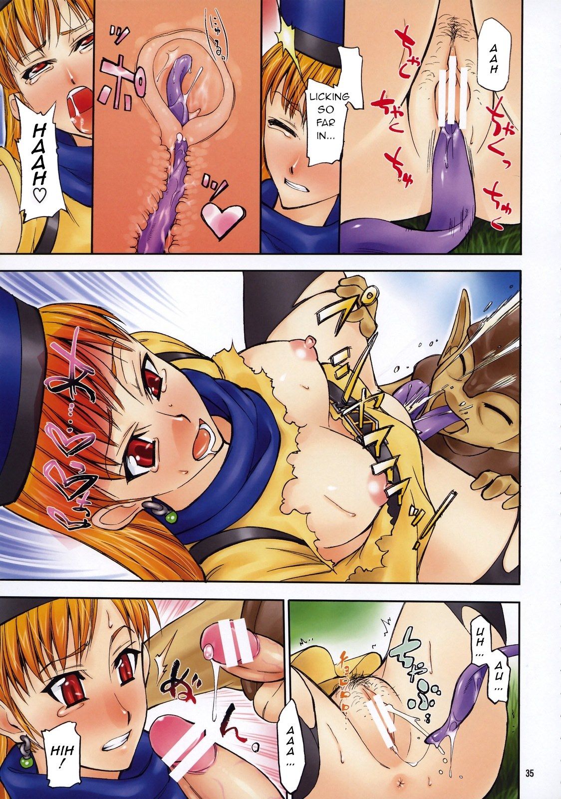Monster Paradise Dragon Quest V (Kenrou Koubo) page 34