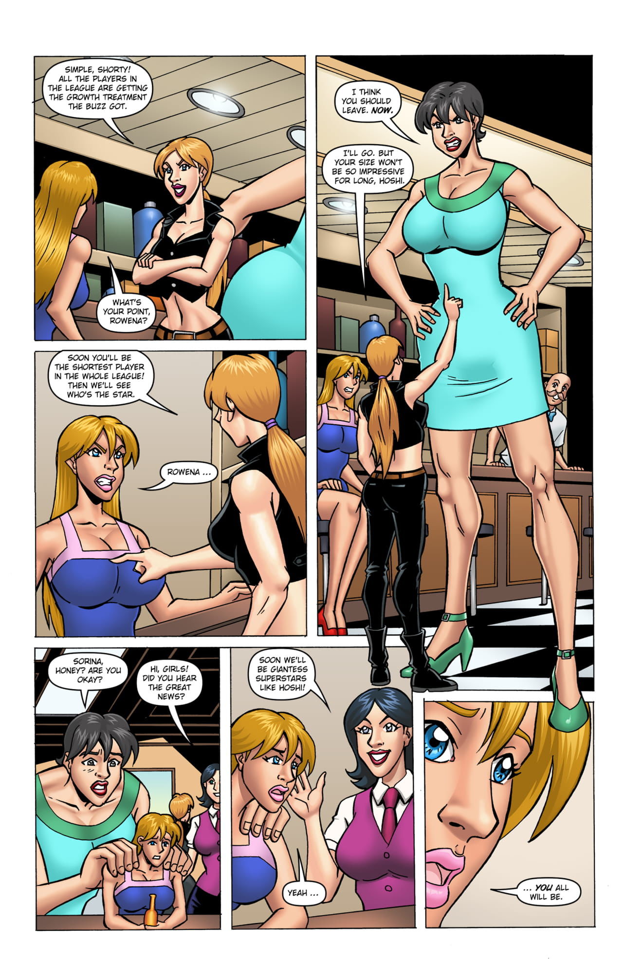 Growing The Franchise Issue 2 GiantessFan page 5