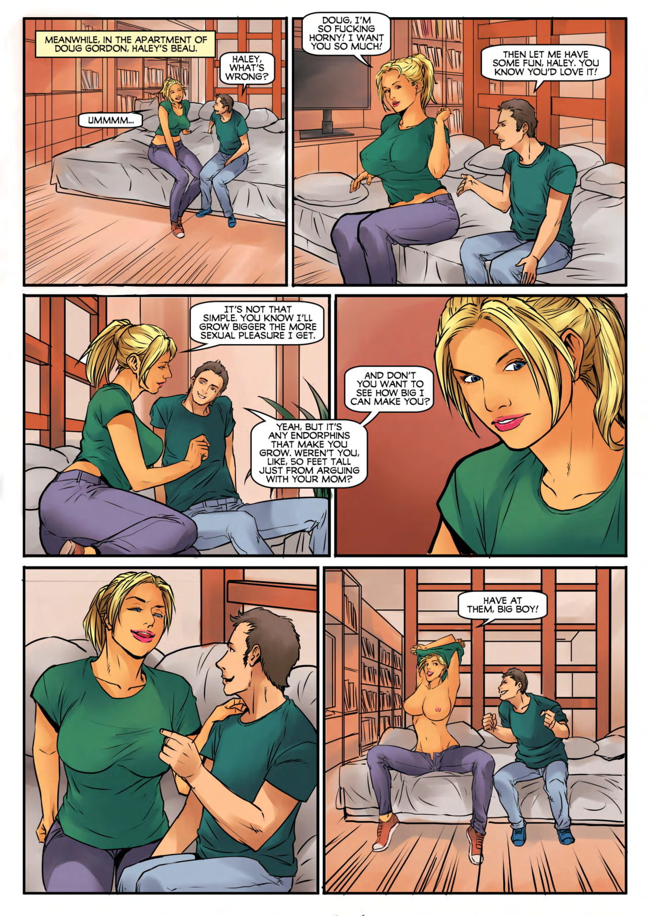 Im A Big Girl Issue 4 by GiantessFan page 6