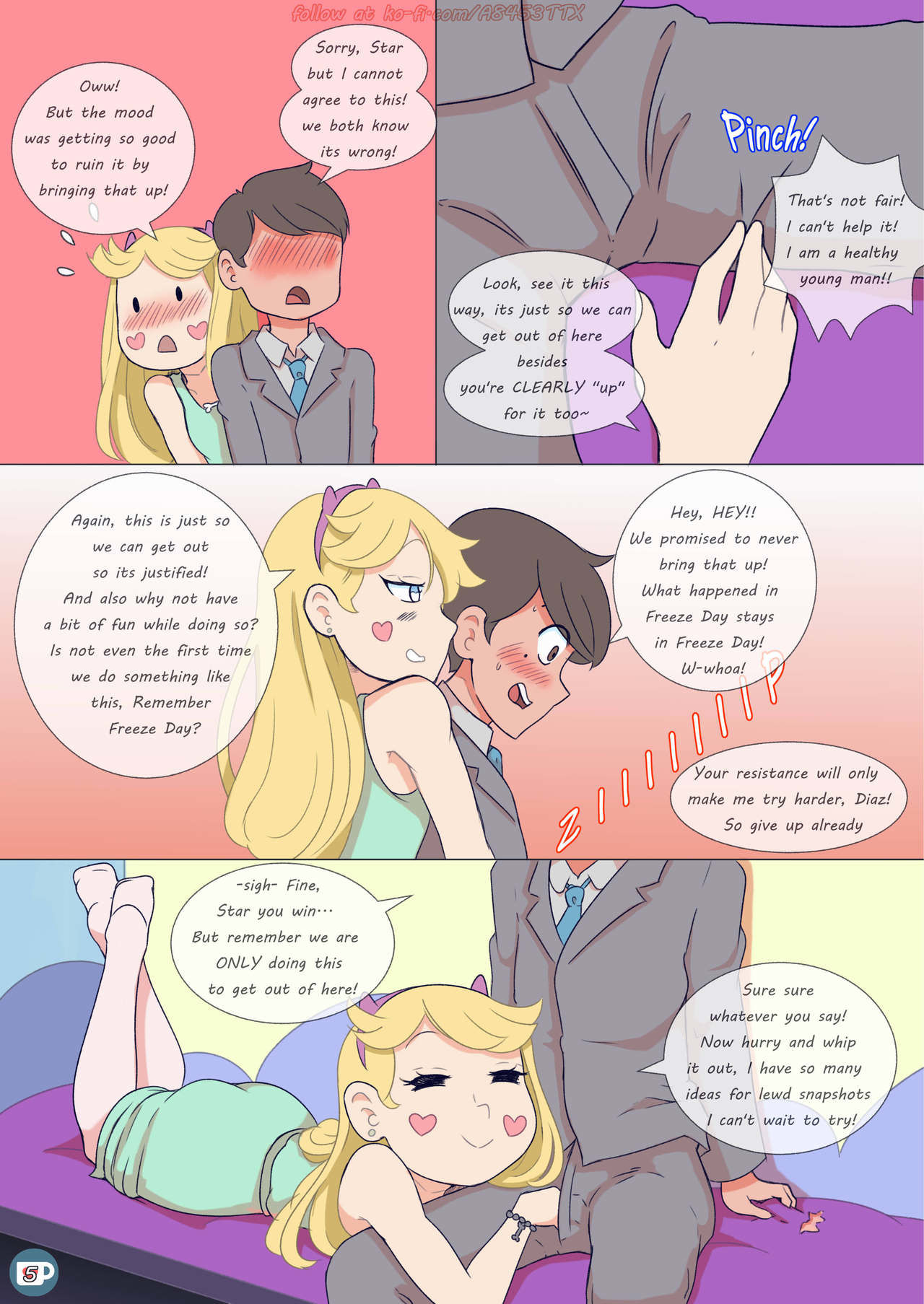 Photoshot star vs. the forces of evil by Oozutsu Cannon page 6