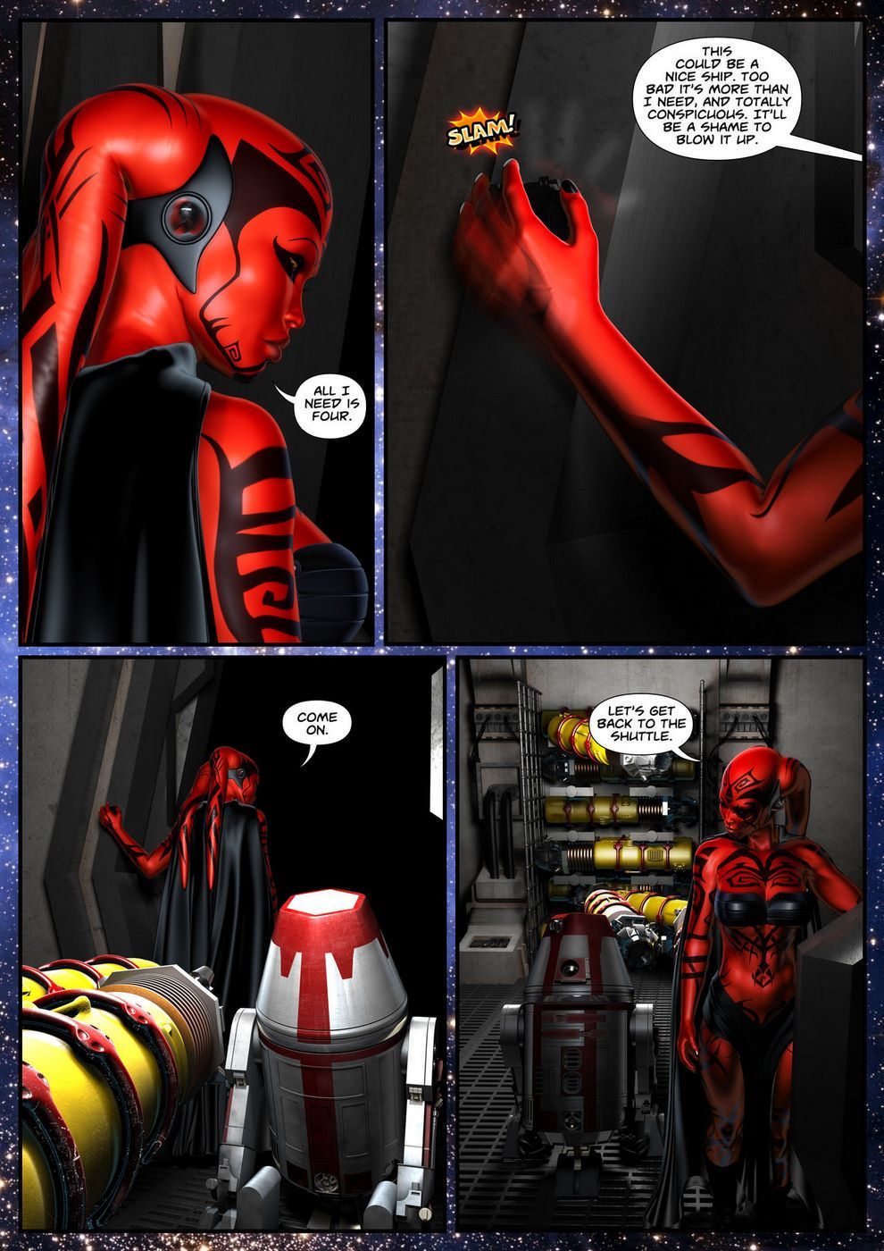 Talon X #2 - Darthhell [Star Wars] page 21