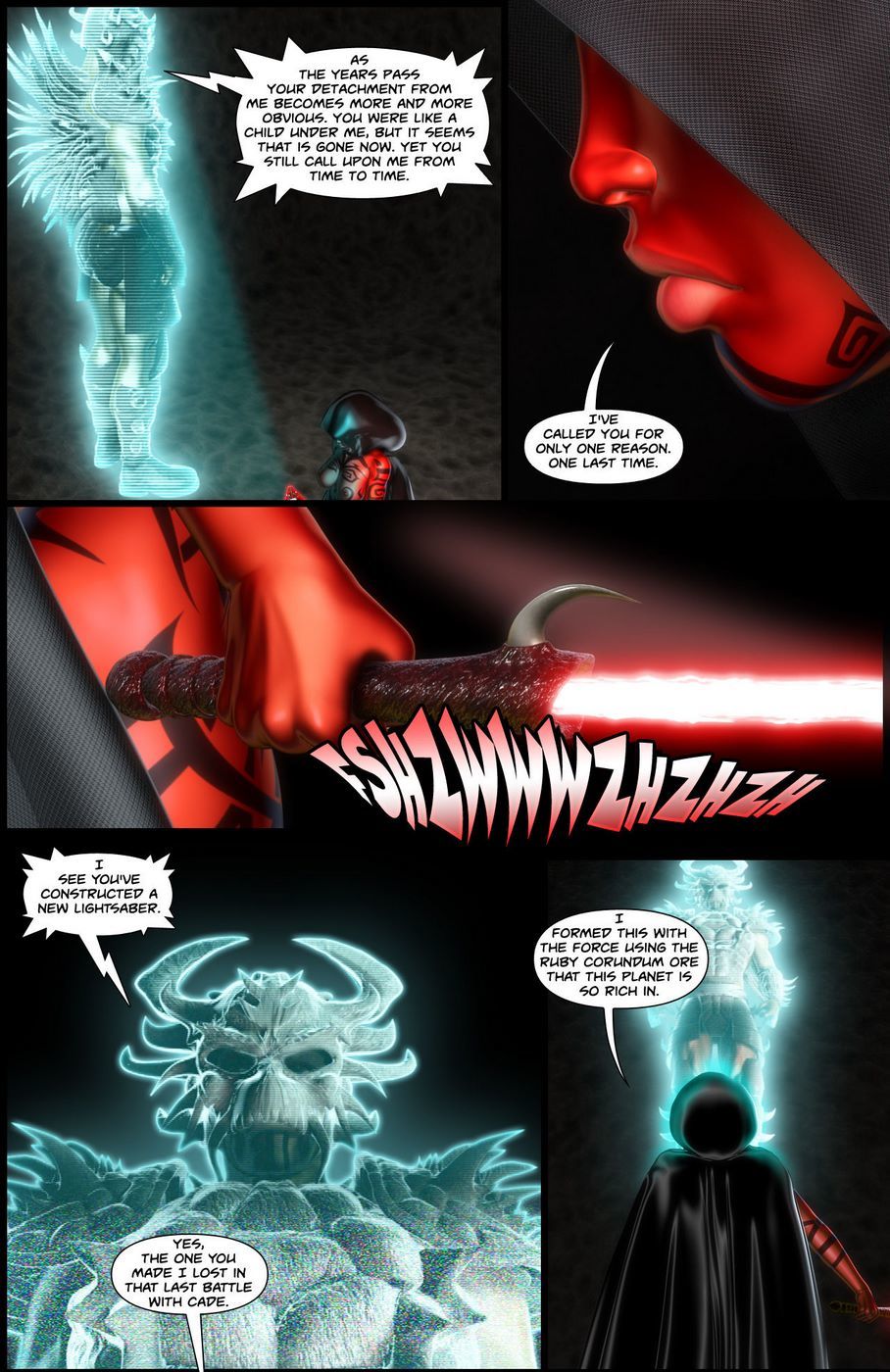 Talon X #1 - Darthhell [Star Wars] page 6