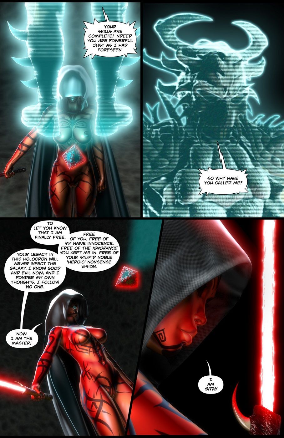 Talon X #1 - Darthhell [Star Wars] page 7
