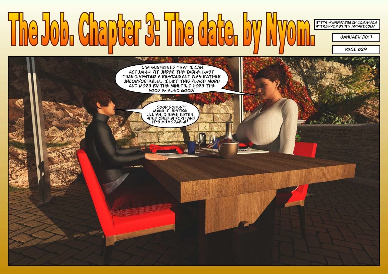 The Job. Ch. 3 - The Date Nyom page 31