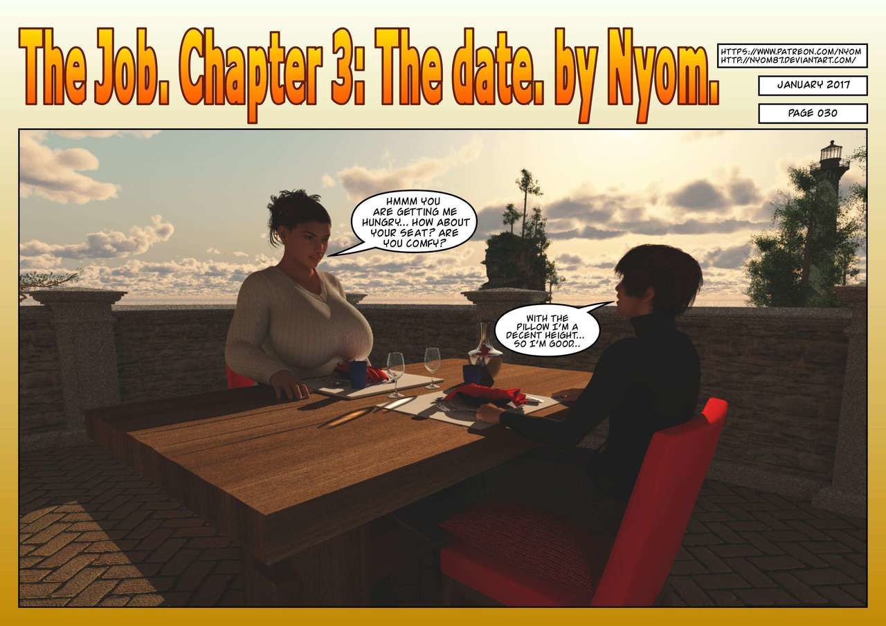 The Job. Ch. 3 - The Date Nyom page 32