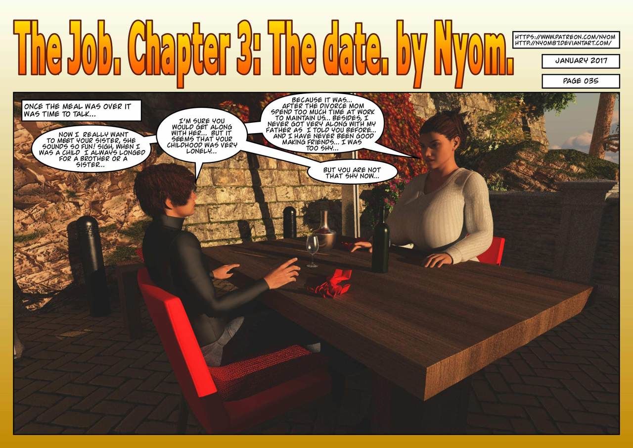 The Job. Ch. 3 - The Date Nyom page 37
