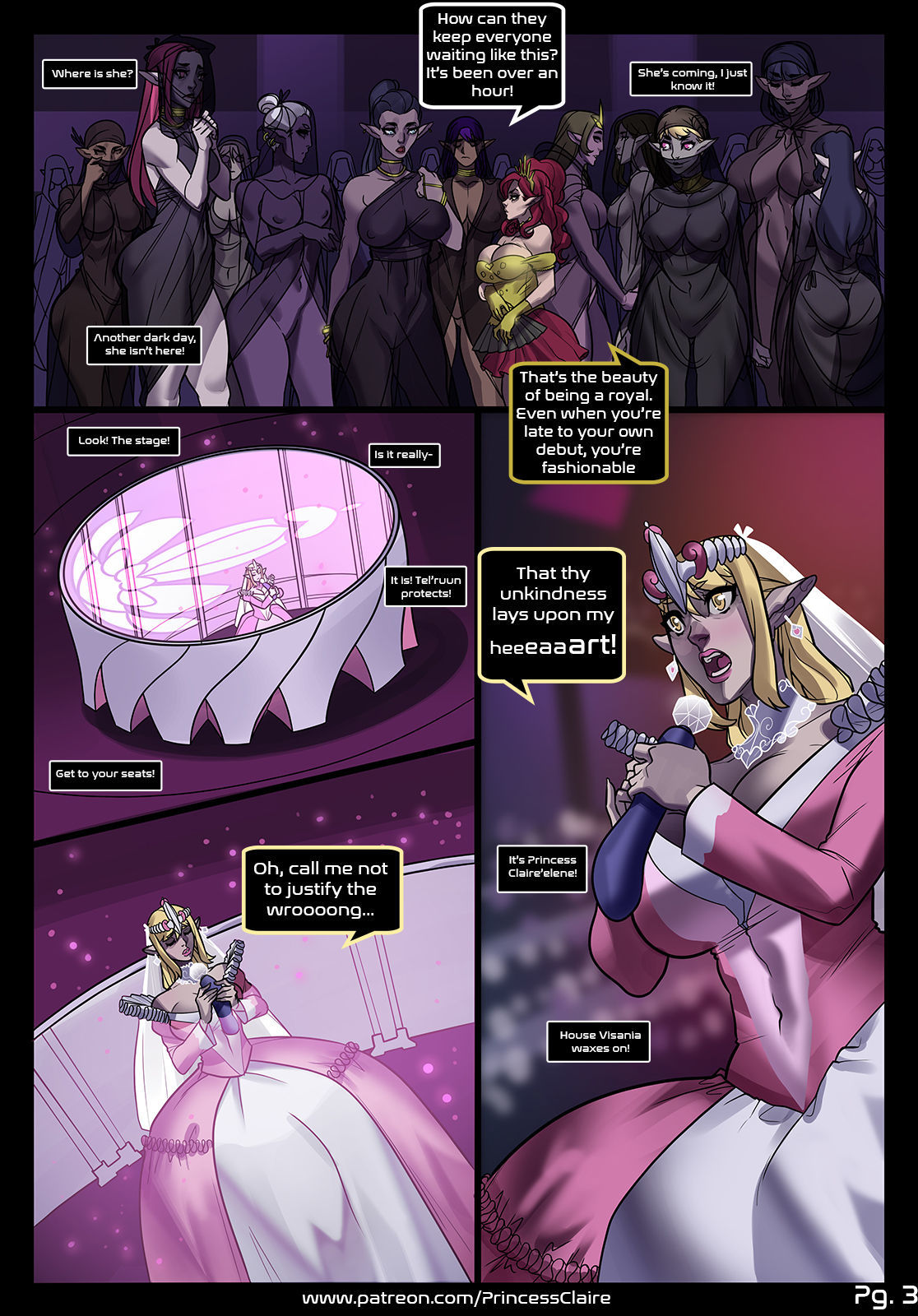 Princess Claire The Moon Council (Pop-Lee) page 2