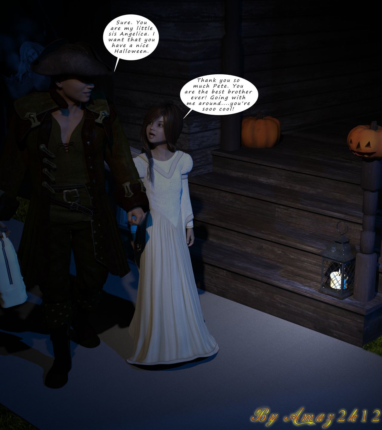 Halloween Sequence - Amazeroth page 1