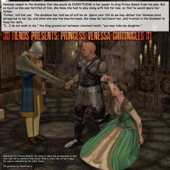 Princess Venessa Chronicles - 3DFiends cover