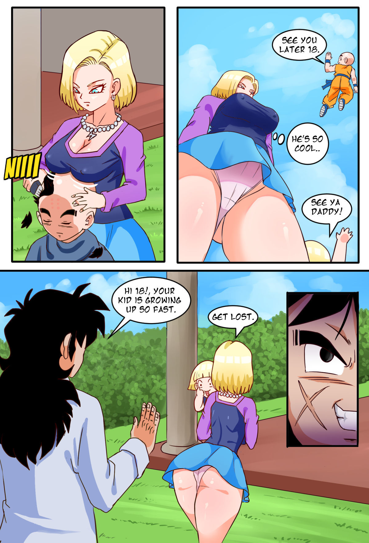 18 is a Servant - PinkPawg [Dragon Ball Super] page 2