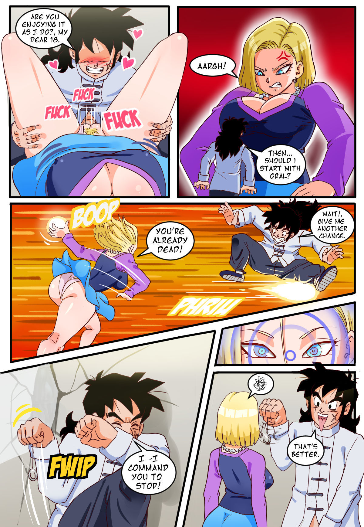 18 is a Servant - PinkPawg [Dragon Ball Super] page 4