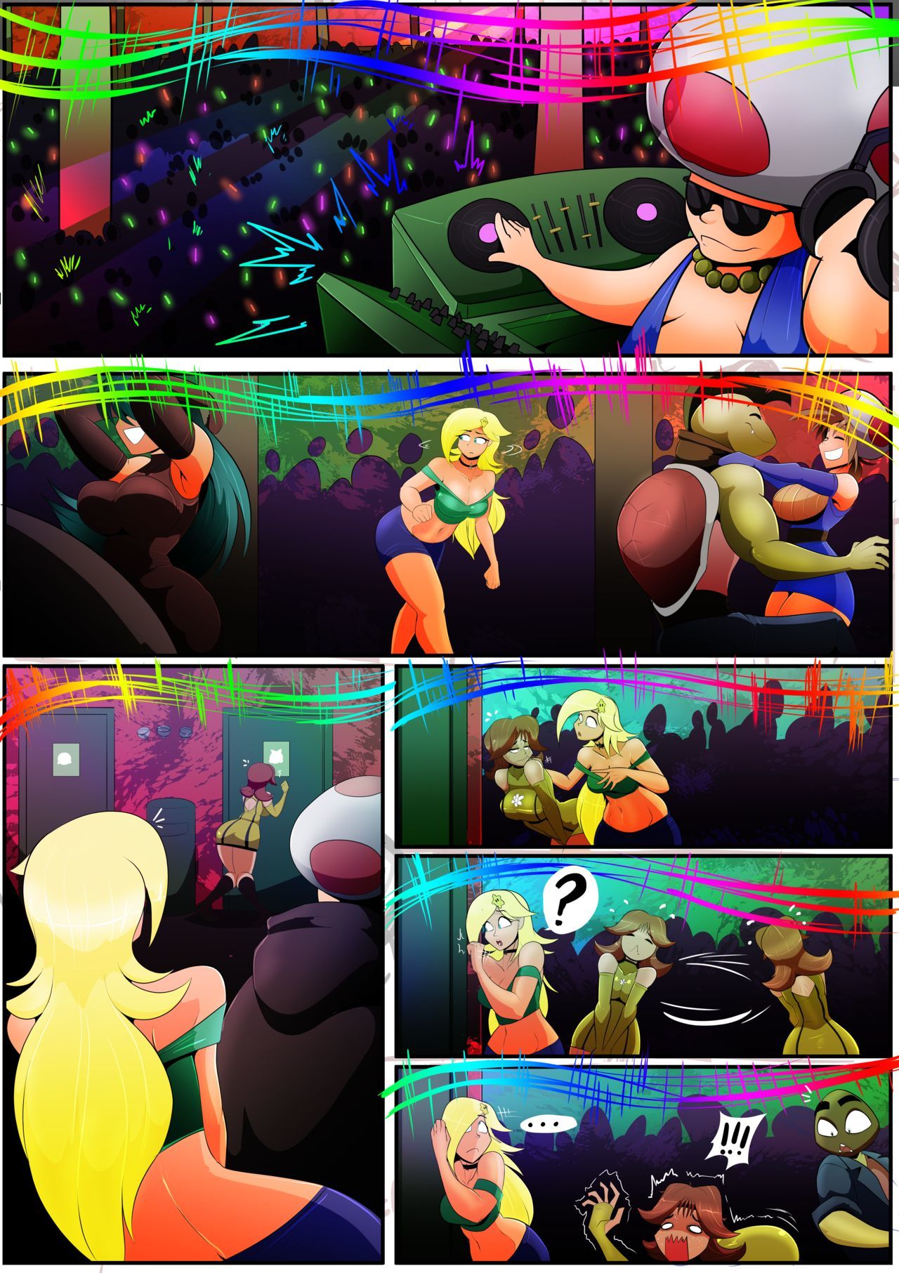 Party - Vale-City (Super Mario Bros.) page 6