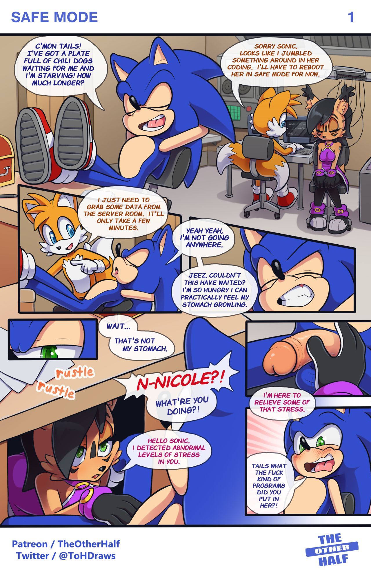 Safe Mode - TheOtherHalf [Sonic the Hedgehog] page 1