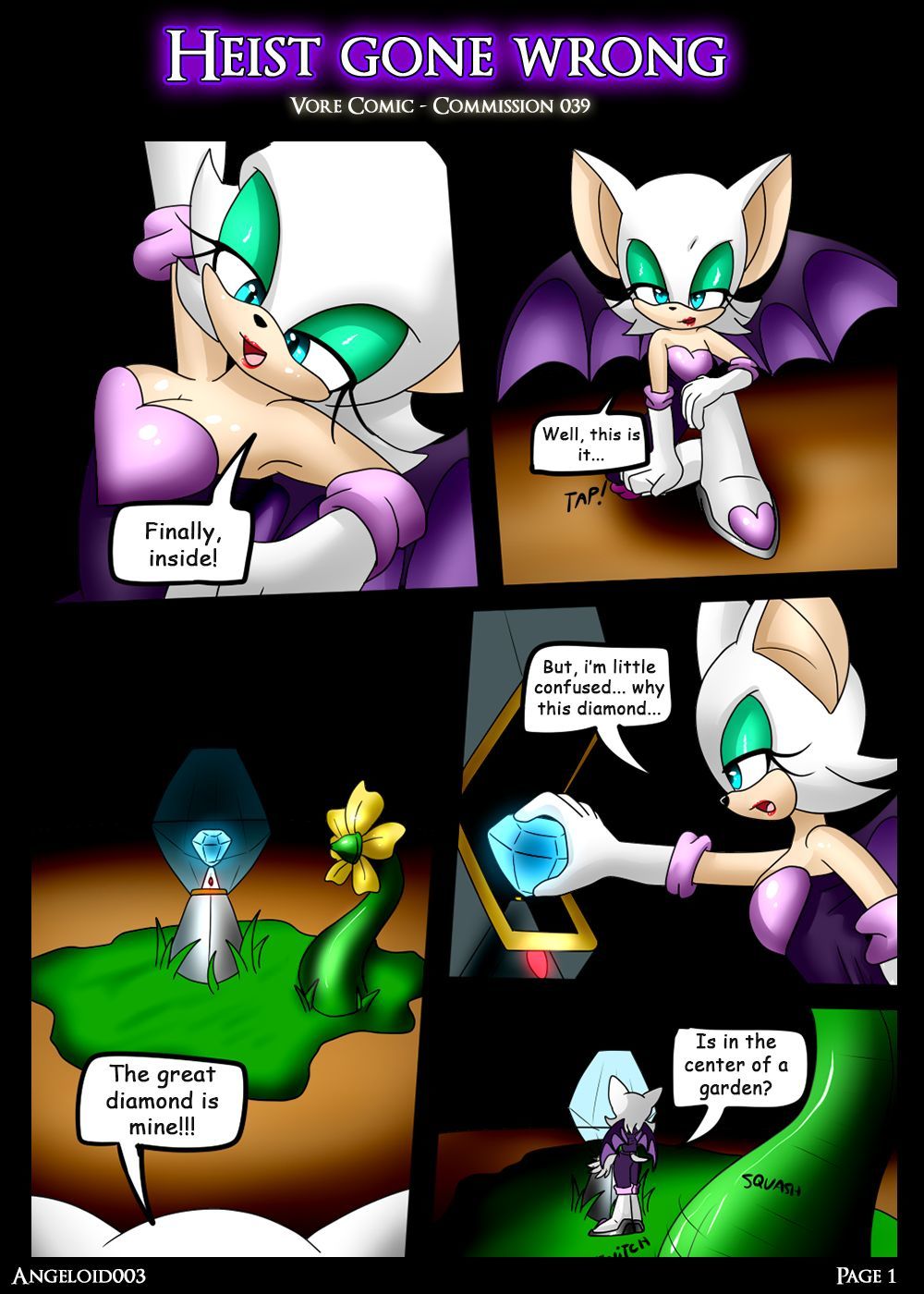 Heist Gone Wrong - Angeloid003 [Sonic The Hedgehog] page 1