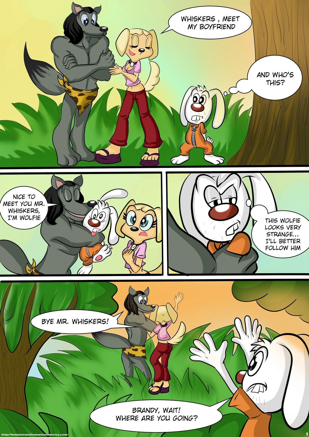 Full Moon in the Jungle Brandy & Mr Whiskers page 3