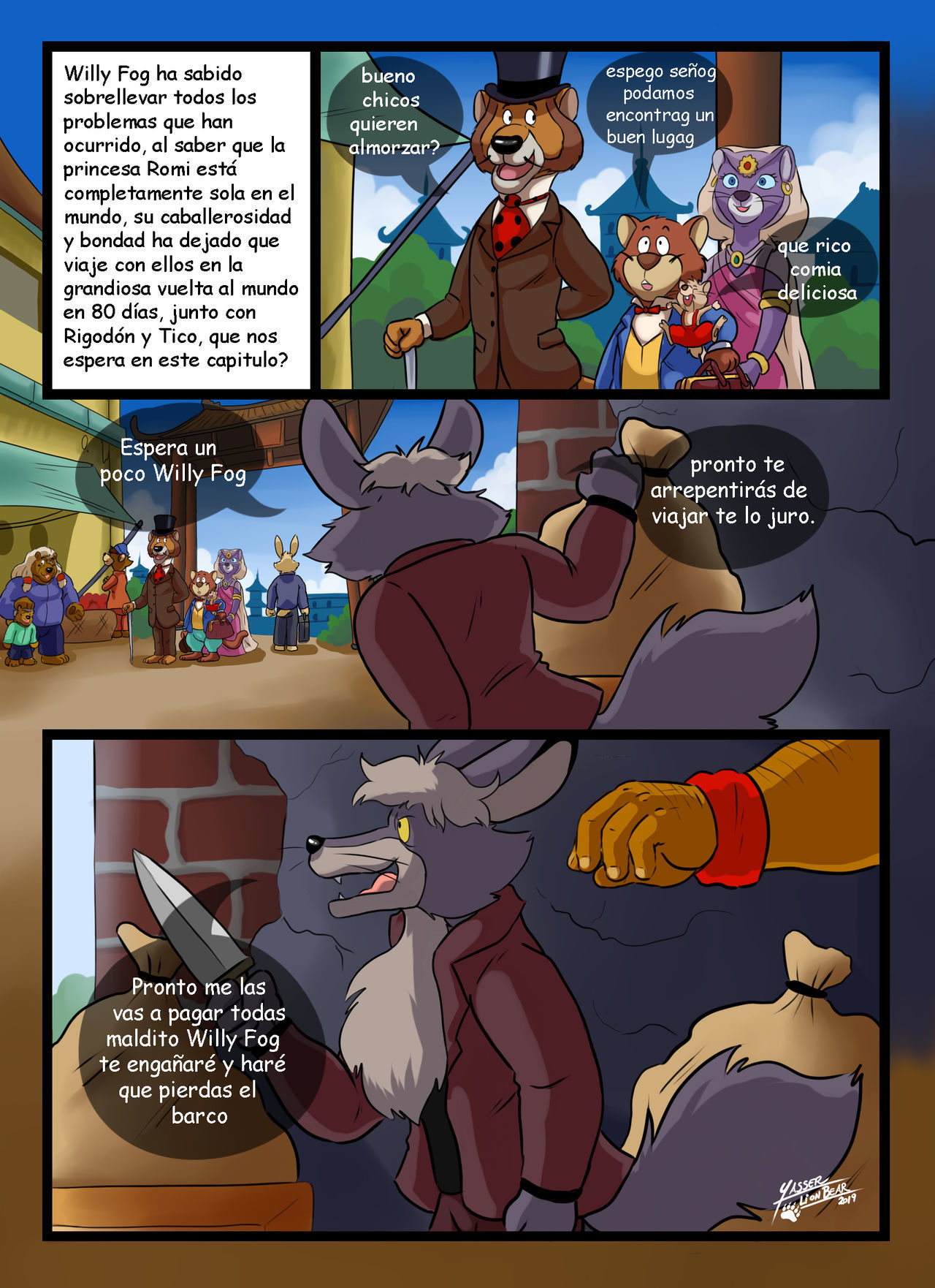Transfer´s Rape (Around The World With Willy Fog) page 2