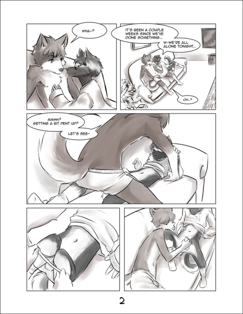 A Furry Christmas Story page 3