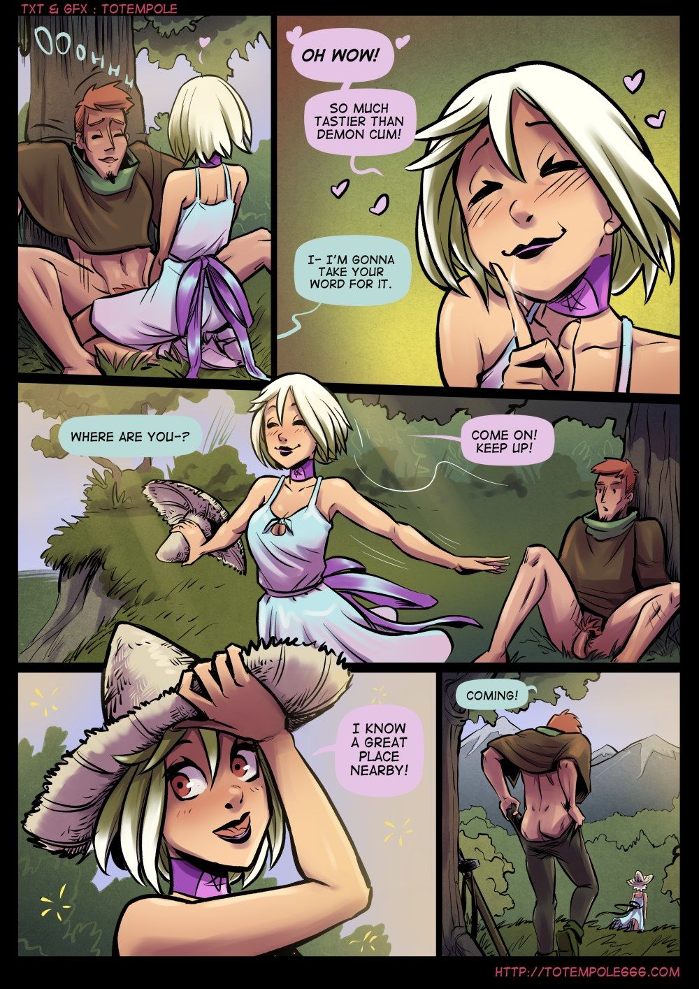 Totempole - The Cummoner 19 - The Second Cumming page 18