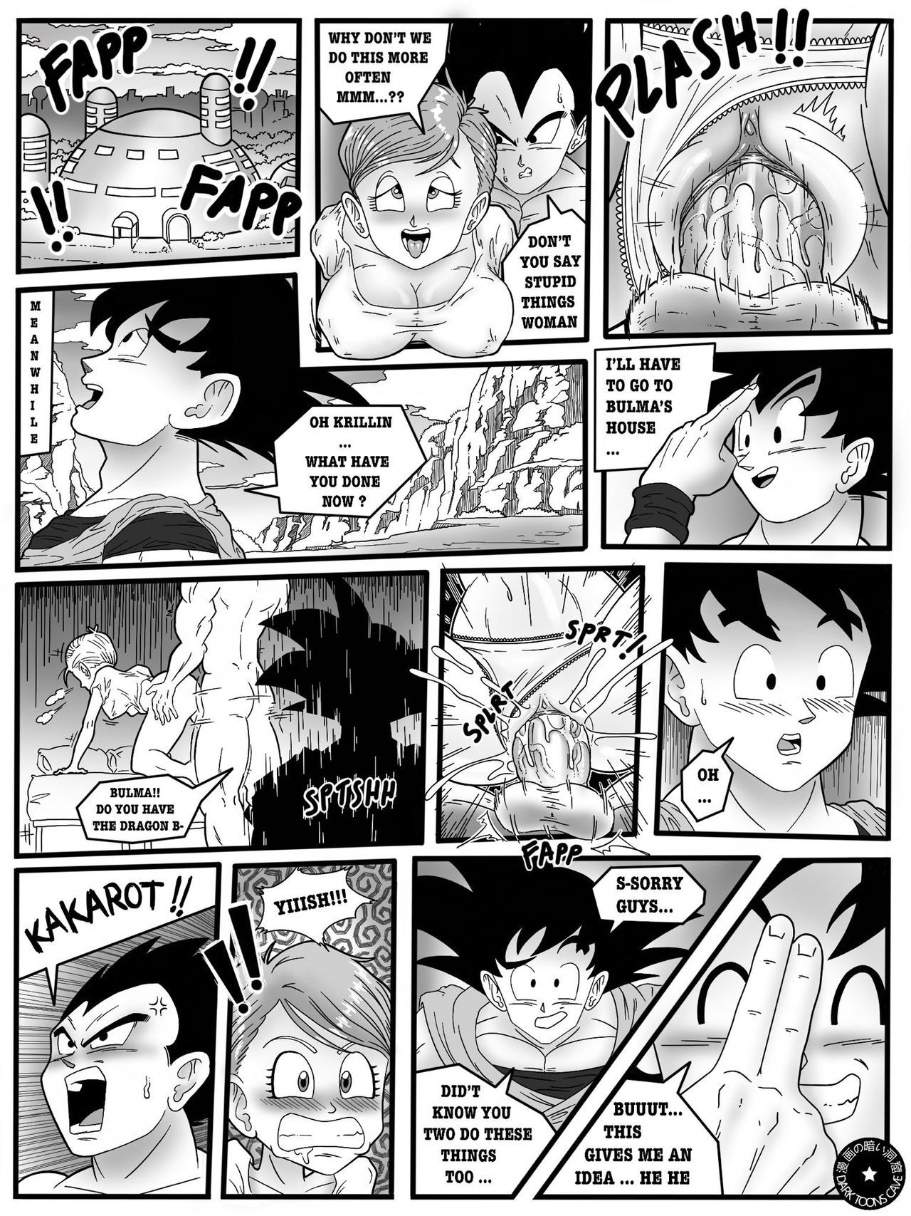 Dark Toons Cave - Saiyan's Wives Priorities (Dragon Ball Super) page 5