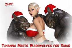 Tihanna Meets Warewolves For Xmas