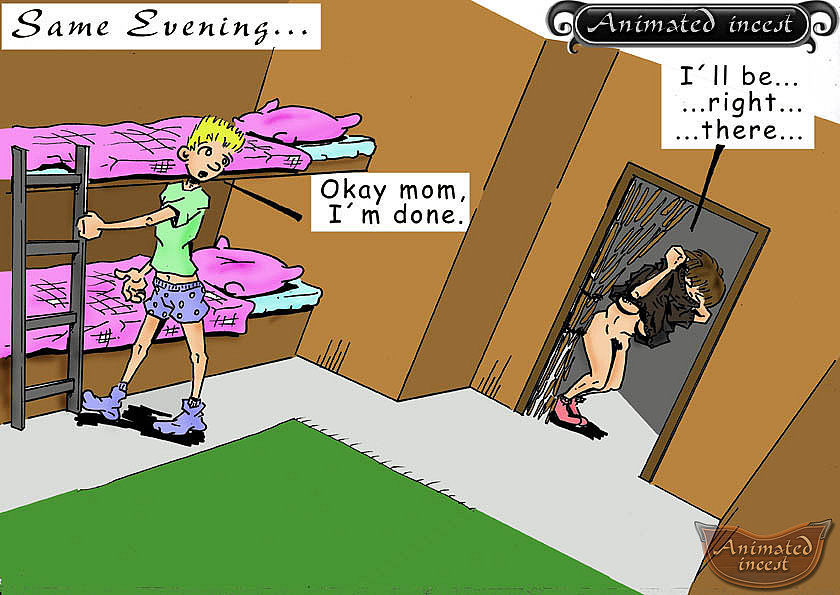 Animatedincest - Hot Mama Seducing her son page 6