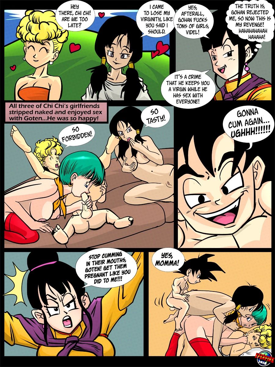 Everfire - Chi Chi’s Valentine (Dragon Ball Z) page 12