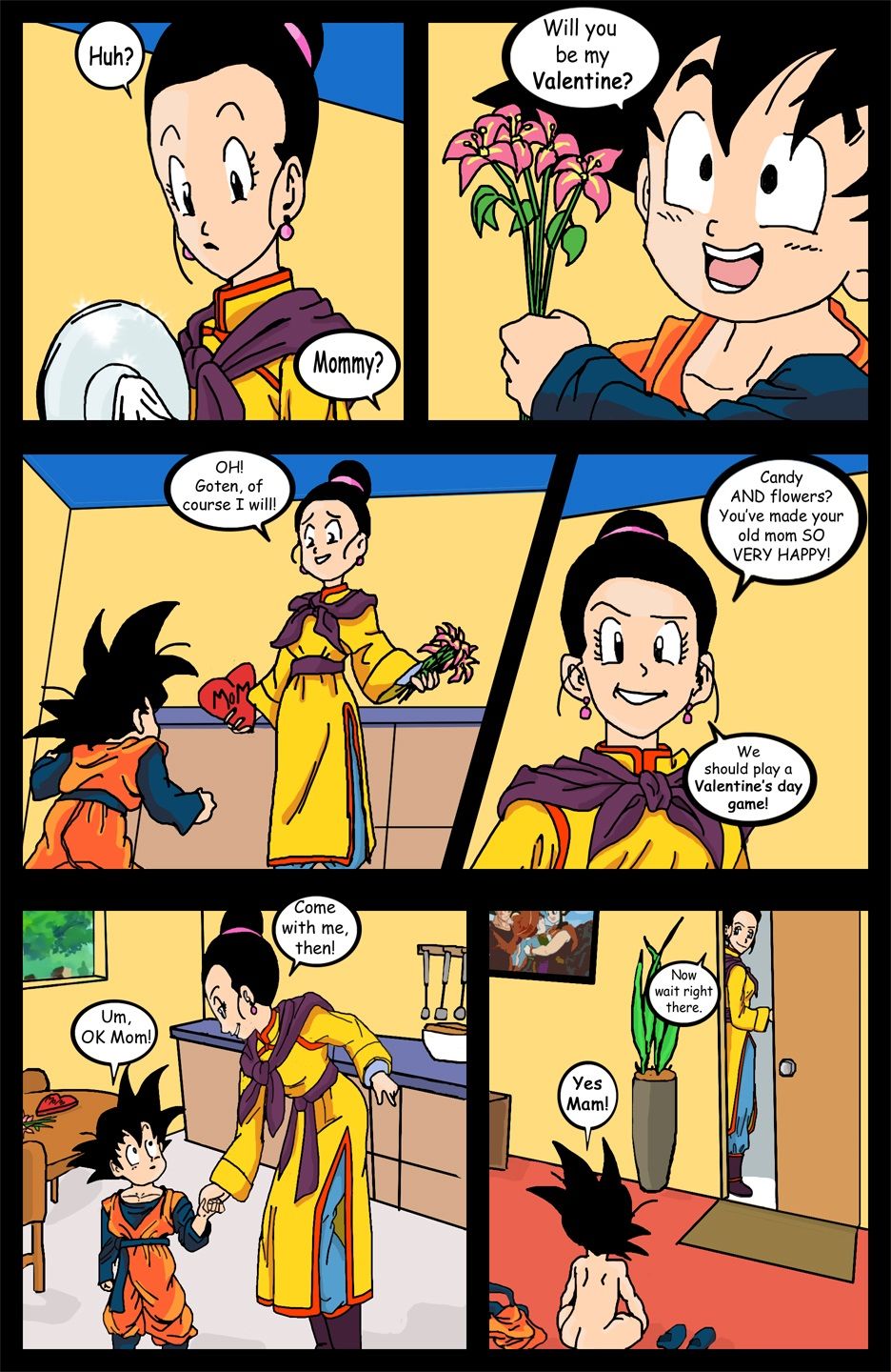 Everfire - Chi Chi’s Valentine (Dragon Ball Z) page 2