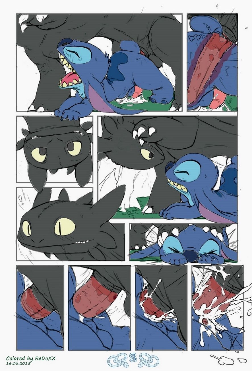 Stitch vs Toothless page 4