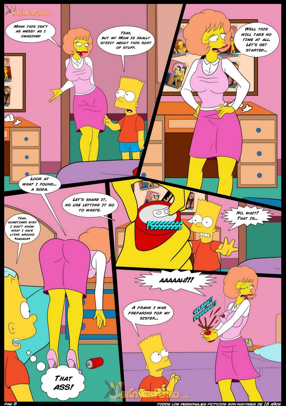 The Simpsons 4 - An Unexpected Visit page 9