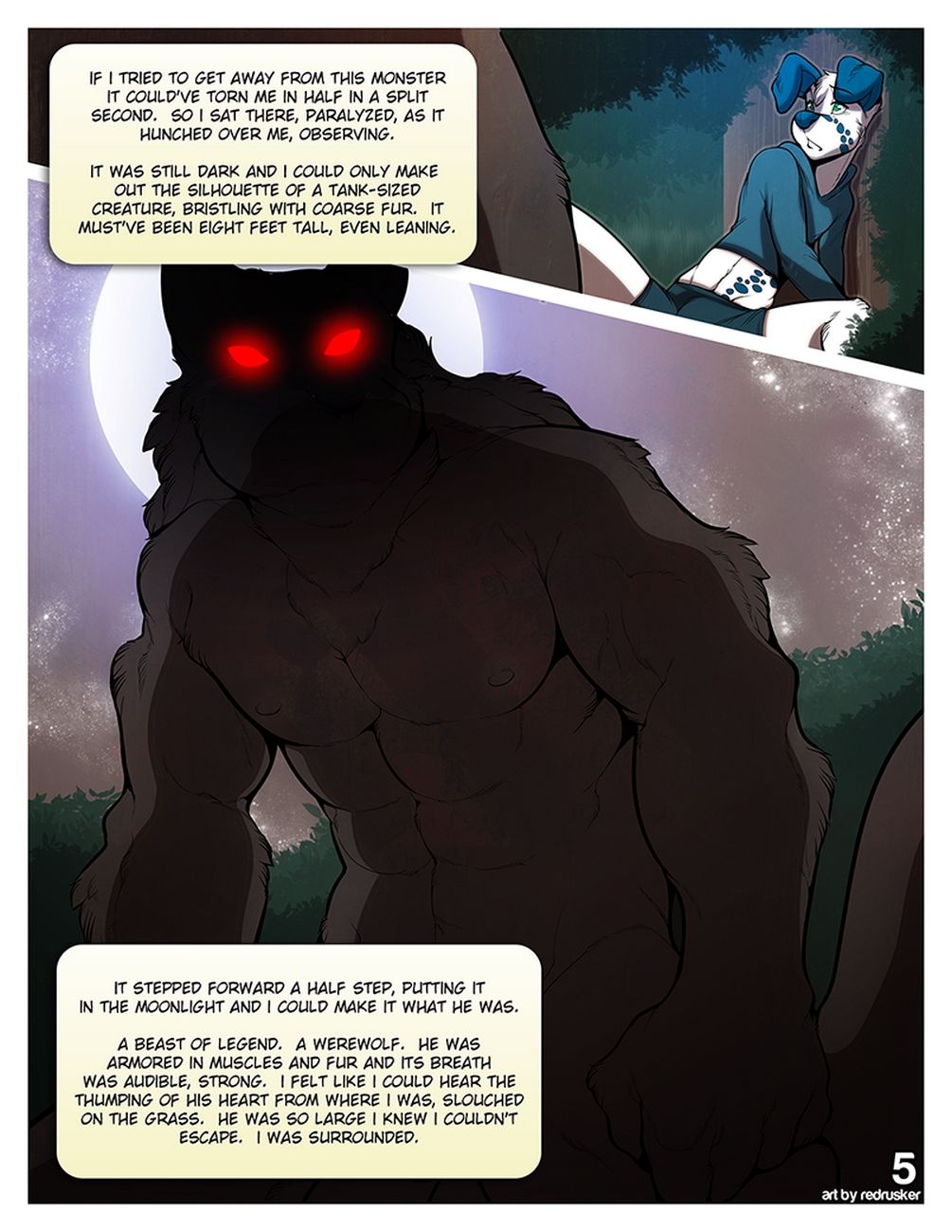 Alone In The Woods page 6