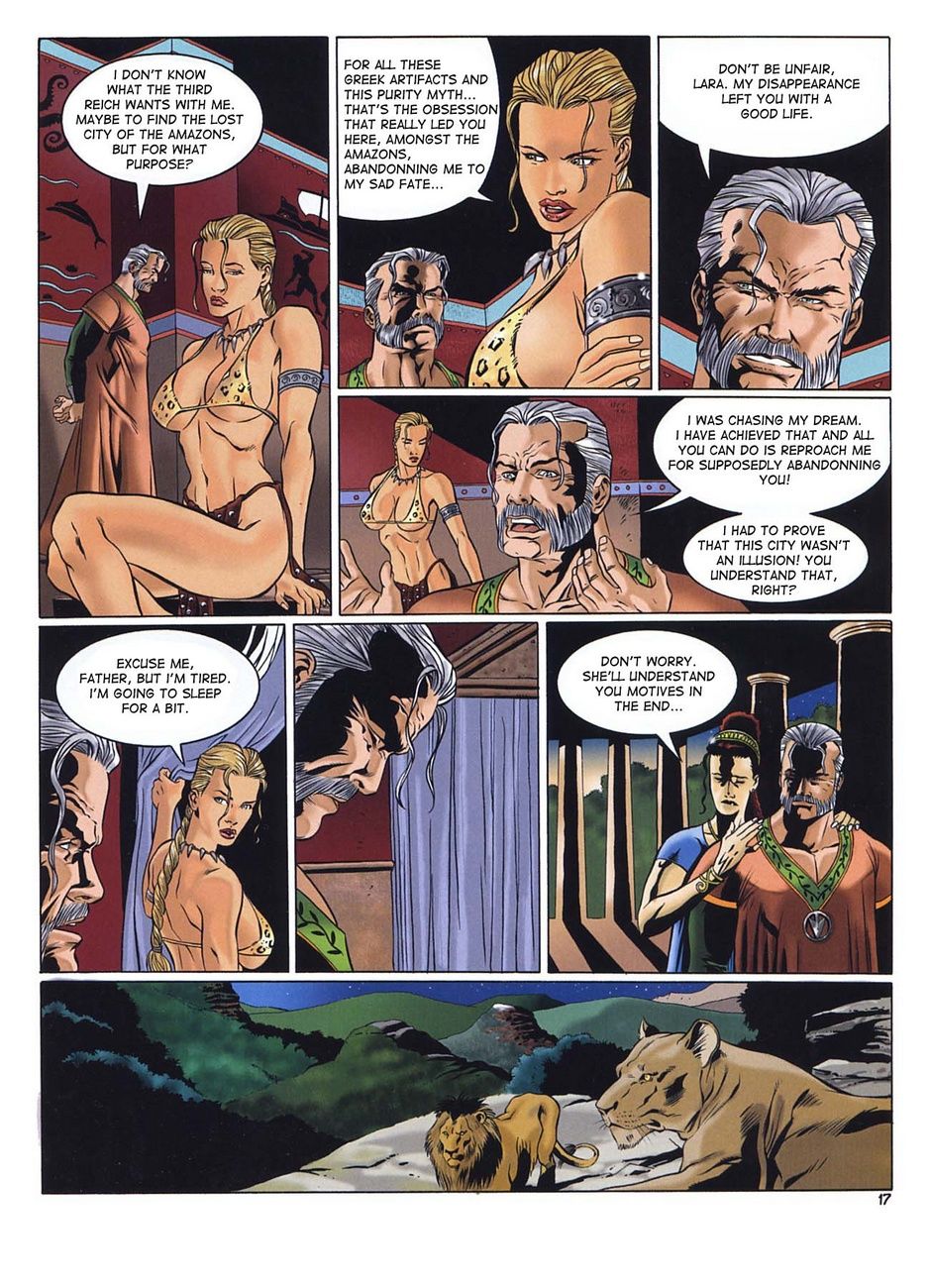 Lara Jones 1 - The Amazons page 18