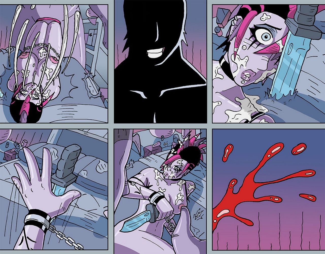 Midnight Rape Party 3 - Kiss The Blade page 11